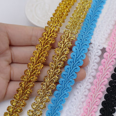 18 Yards 2 54 5 08 Cm Braided Gimp Trim Braid Cord Scalloped Edge Braid Rick Rac