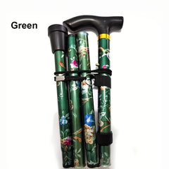 Adjustable Trekking Pole Foldable Walking Stick Cane