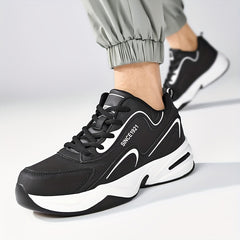 Men's Chunky Sneakers, Breathable & Wear Resistant for Travel