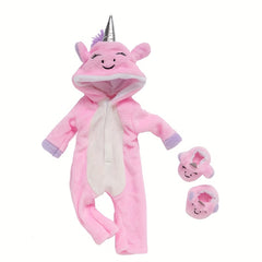 Pink Doll Clothes Set for 18 inch Reborn Baby - Jumpsuit Outfit