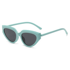 Vintage Cat Eye Sunglasses For Women Narrow Shades UV400 Protection