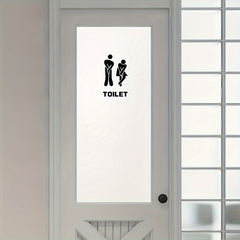 Bathroom Toilet Sticker TOILET Decoration Wall Sticker Men Women