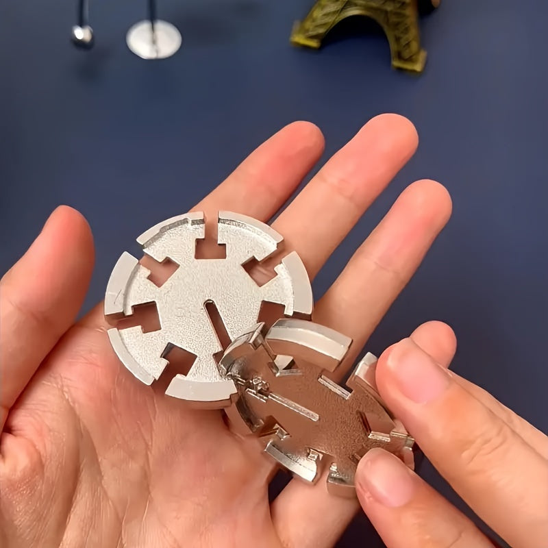 Intelligence Puzzle Ring High IQ Brain Teaser Mind Game