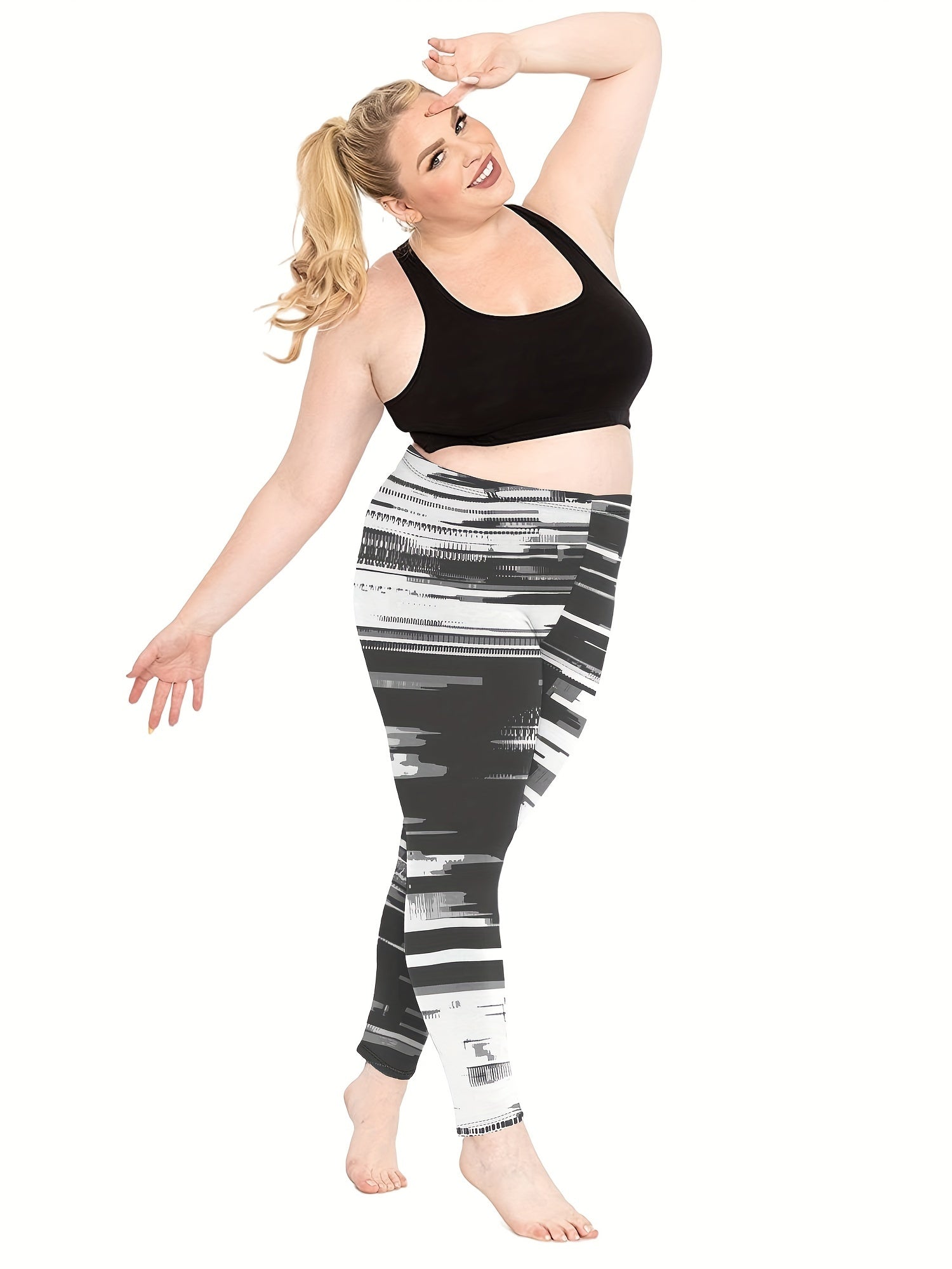  Colorblock High Rise Leggings