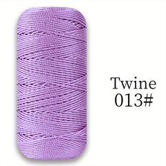 100g Crochet Yarn Braided Nylon Cord Rope DIY Jewelry Making Findings
