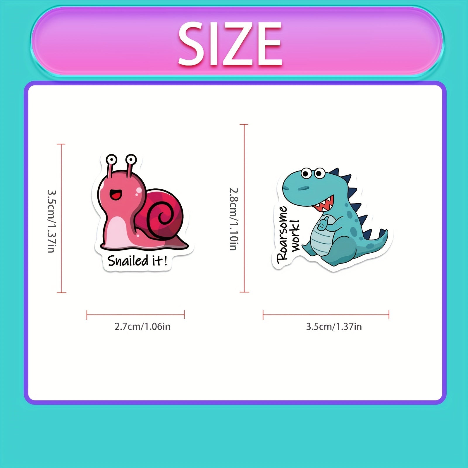 100pcs Punny Teacher Stickers For Students - Funny Classroom Reward Stickers