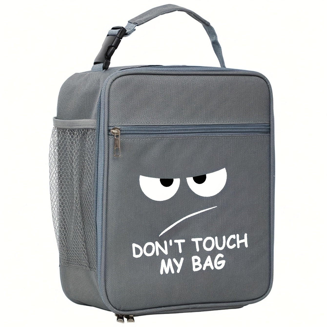 Don't Touch Me Insulated Lunch Bag Portable Thermal Picnic Tote Bag