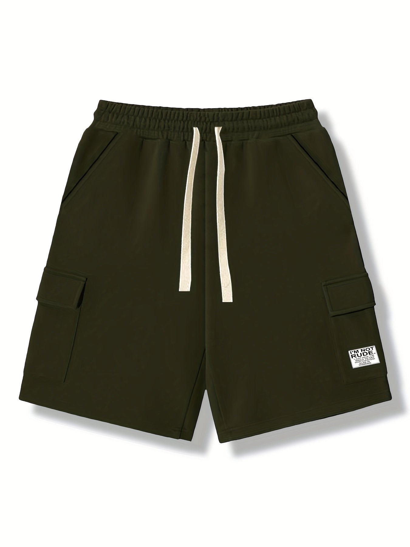 Men's Drawstring Cargo Shorts for Summer