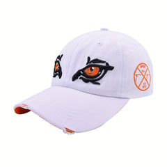Kids' Sunshade Baseball Cap with 3D Eyes for Halloween