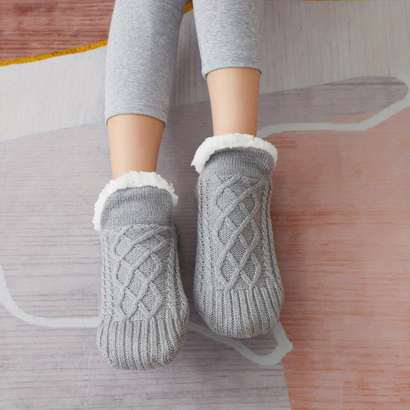 Kids' Warm Floor Socks Non-Slip Indoor Breathable Comfy Boys Girls