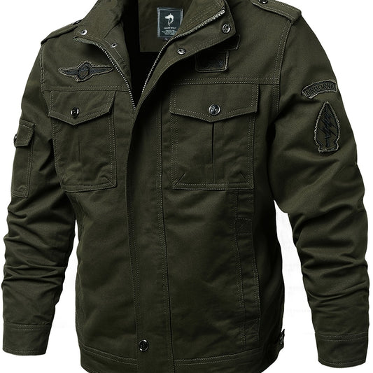 Men's Lightweight Windbreaker Cotton Jacket