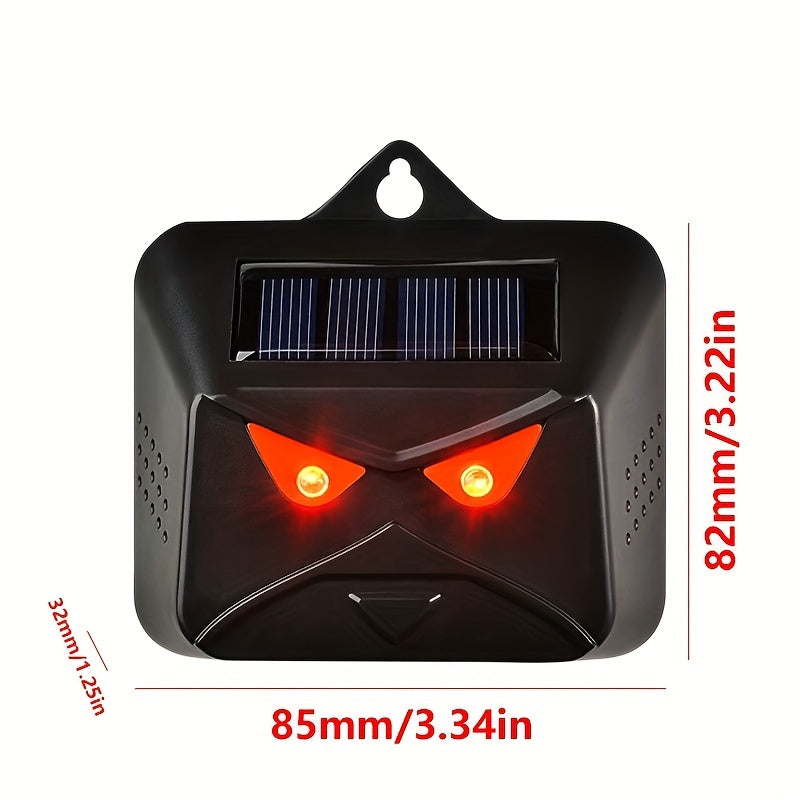 Solar Ultrasound Animal Expellers Flash Repels Mice Wolv