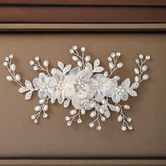 Crystal Bridal Hair Comb Pearl Wedding Hair Comb Bridal Comb