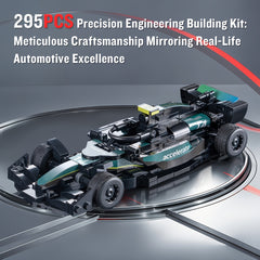 F1 Racing Block Car Toy Set for Boys and Girls 6+