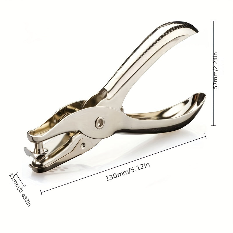 6mm Pore Diameter Punch Pliers - Single Hole Puncher Hand Paper Scrapbooking