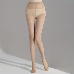 4 Pairs Sheer Tights High Waist Anti-snag Pantyhose Women's Stockings