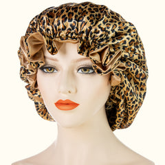 Waterproof Shower Cap Set Reusable Shower Hats Spa Caps
