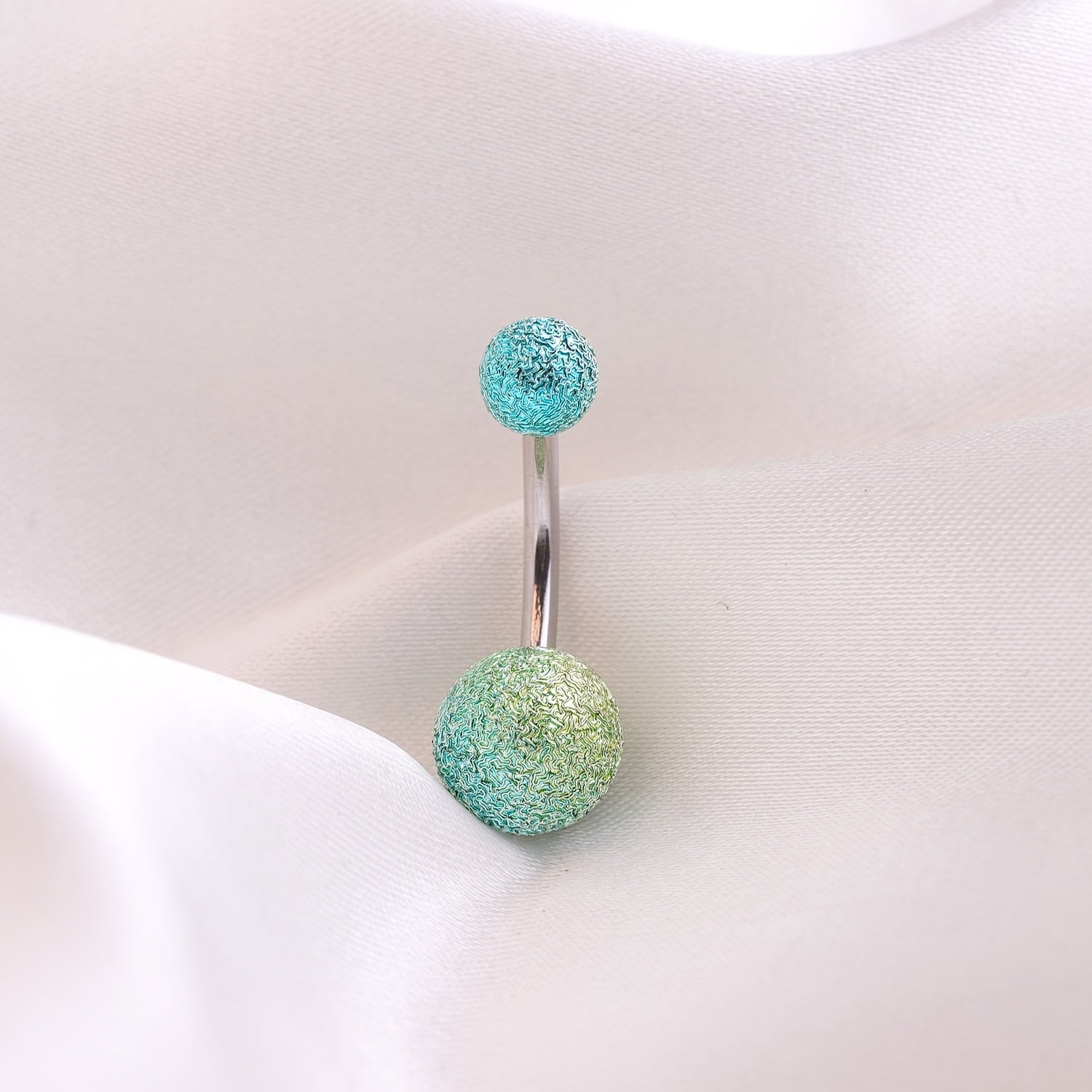 Mix Stainless Steel Barbell Ball Cap Stud Body Piercing