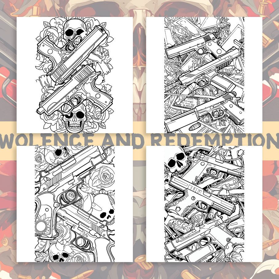Loneliness & Redemption Coloring Book - Deluxe Edition