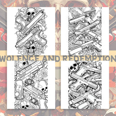 Loneliness & Redemption Coloring Book - Deluxe Edition