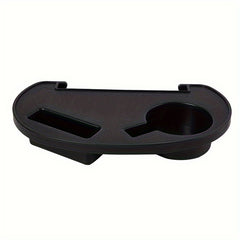 Portable Recliner Cup Holder Snack Tray with Accessory Slots