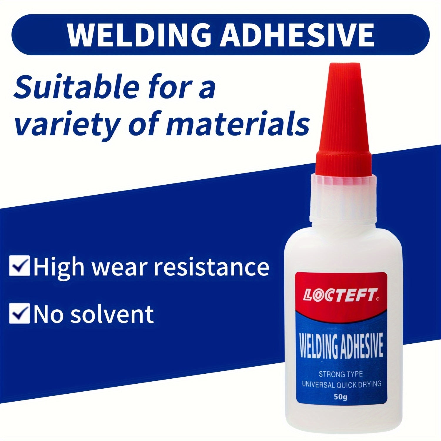 50g Welding Glue Universal Shoe Repair Tire Repair Glue Stronger Than Welding