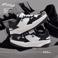 Peas Shoes Women's Thick Sole Skate Shoes Non slip Platform Sneakers