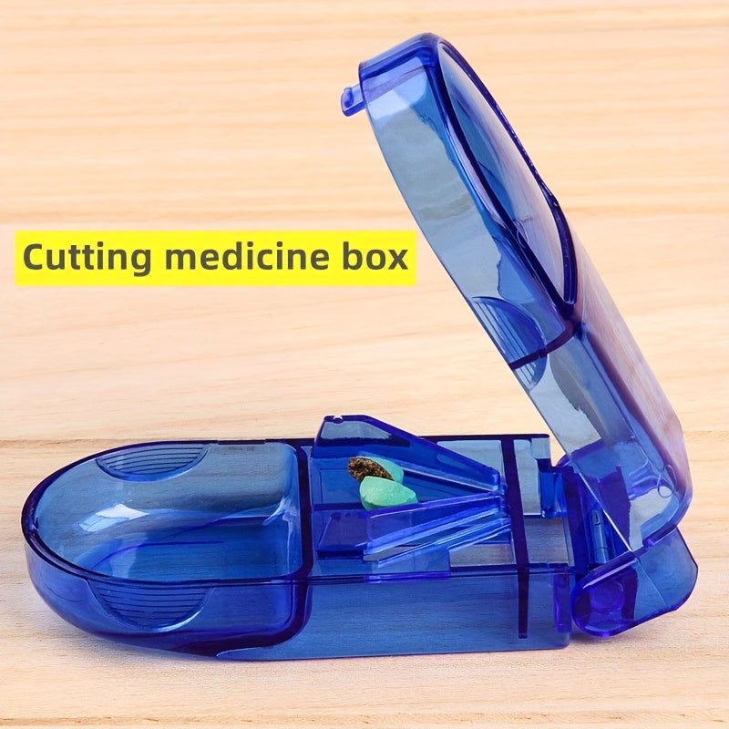 Pet Pill Cutter and Storage Box for Dogs