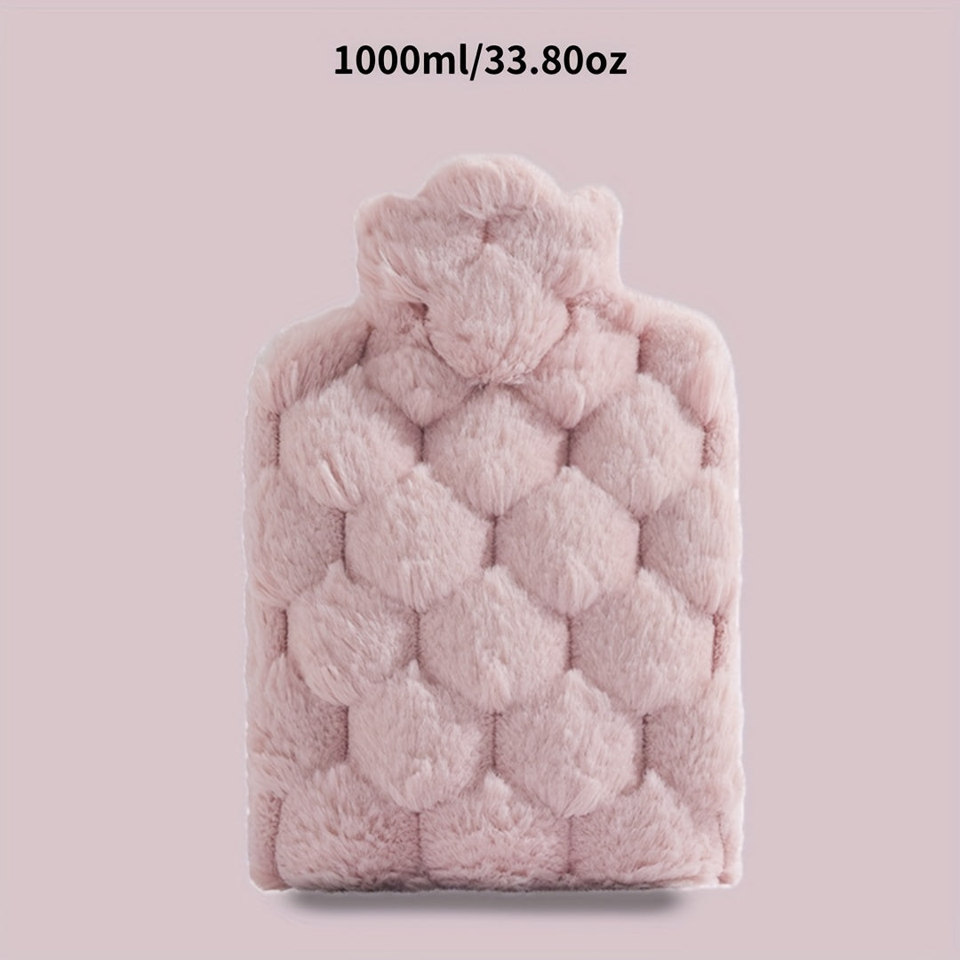Water Filled Hot Water Bag with Soft Cover 14oz 34oz