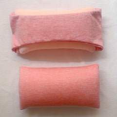 2-in-1 Travel Pillow & Eye Mask for Head, Neck, Chin Support