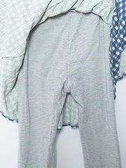 Girls' 2 In 1 Skort Legging Pants Plaid Skirt Breathable Thin