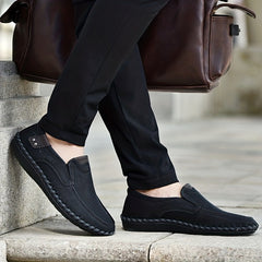 Men's Stitch Non Slip Loafer Shoes Lightweight Wear resistant Driving Shoes