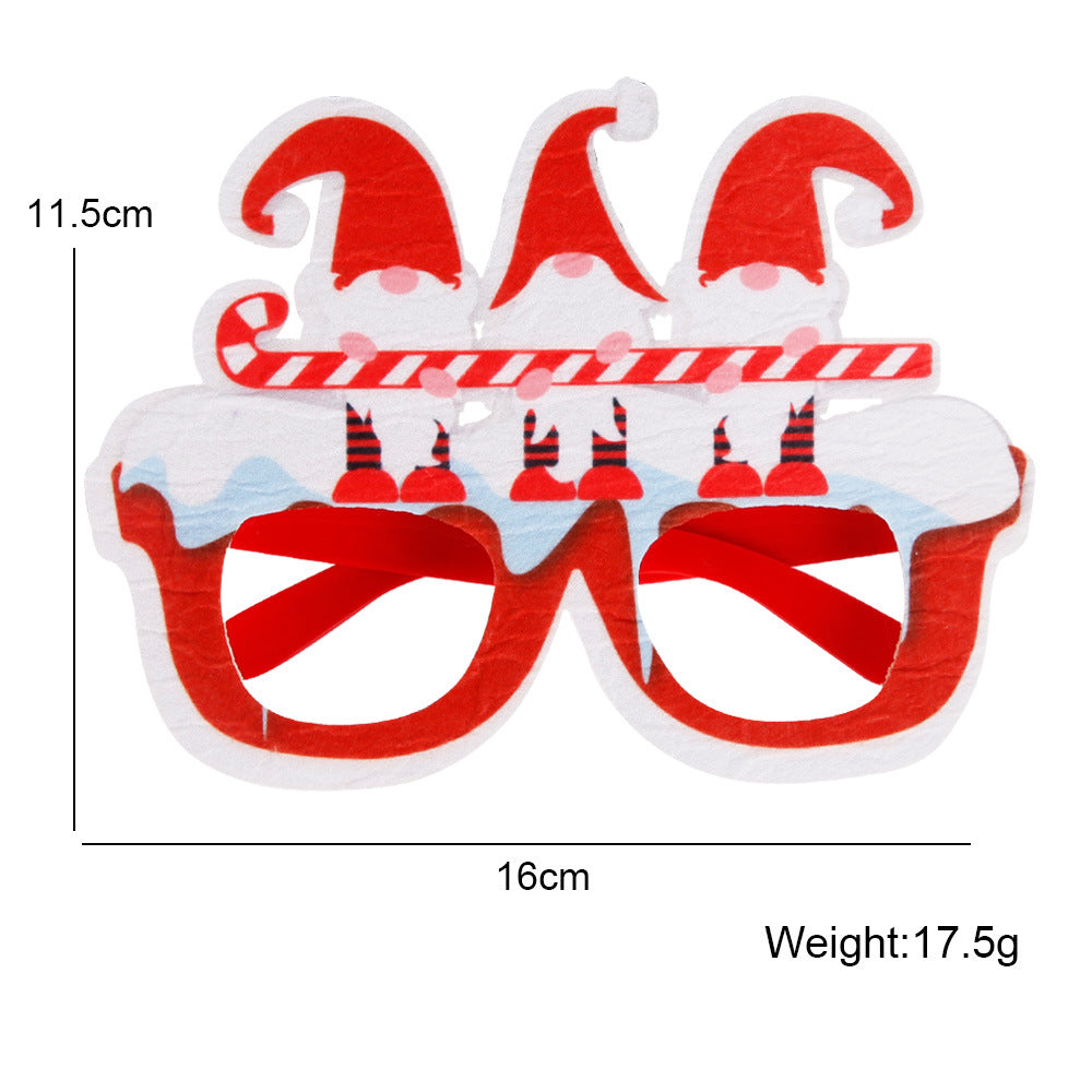 Christmas Party Glasses Frames Xmas Costume Glasses Frame