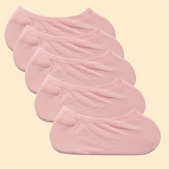 5 Pairs No Show Socks Low Cut Ankle Sock Pack Women's Stockings