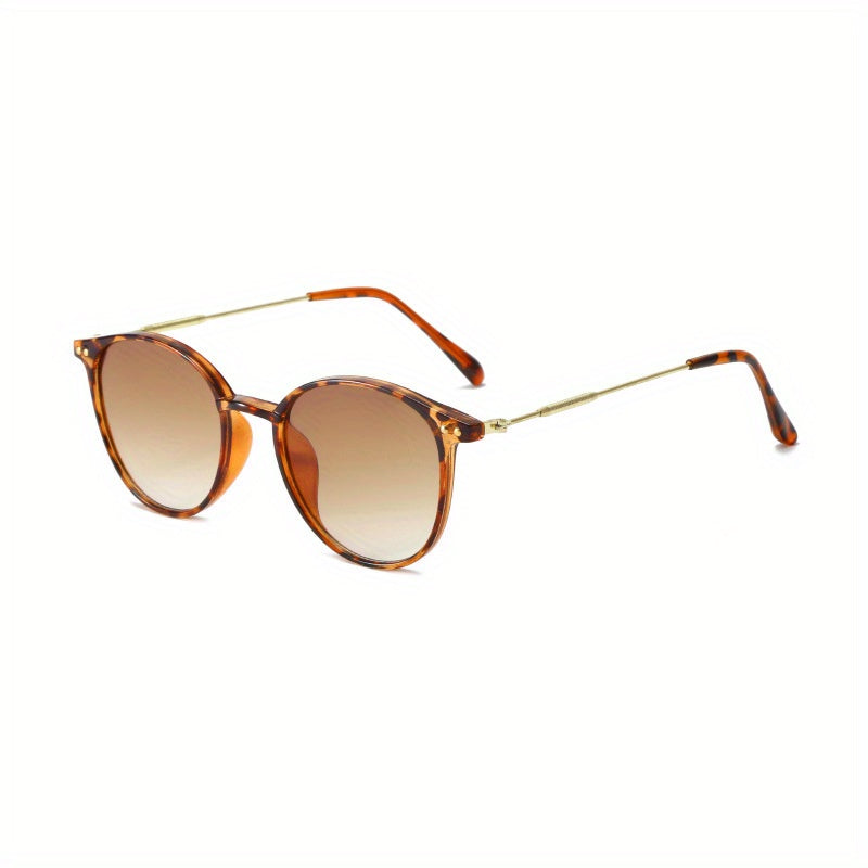 Women's Round Sunglasses Gradient Sun Shades UV400