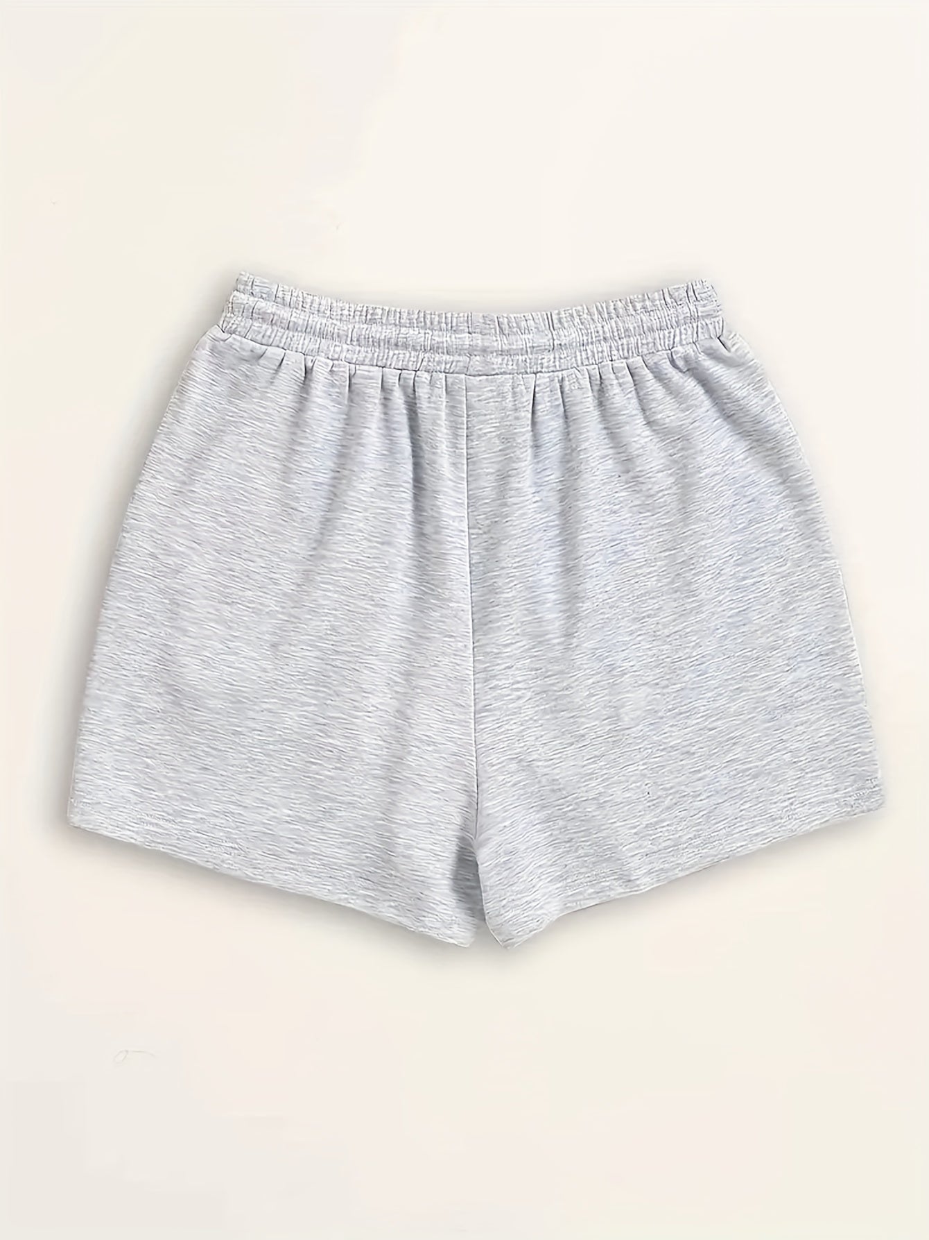 JESUS Letter Print Sleep Bottoms Casual Drawstring Lace Up Shorts