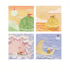 80 Sheets Little Prince Sticky Notes Creative Memo Paper