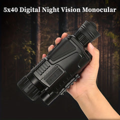 5x40 Outdoor Monocular Night Vision Infrared Digital Device - Camping Fishing