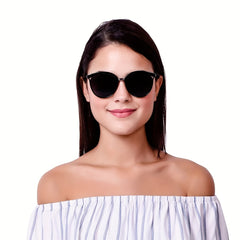 Cat Eye Sunglasses Mirrored Anti Glare UV400 Sun Shades Glasses
