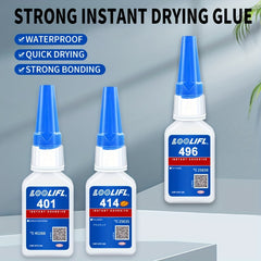 401 Strong Glue Quick Drying Adhesive for Metal Plastic Ceramic Rubber Wood