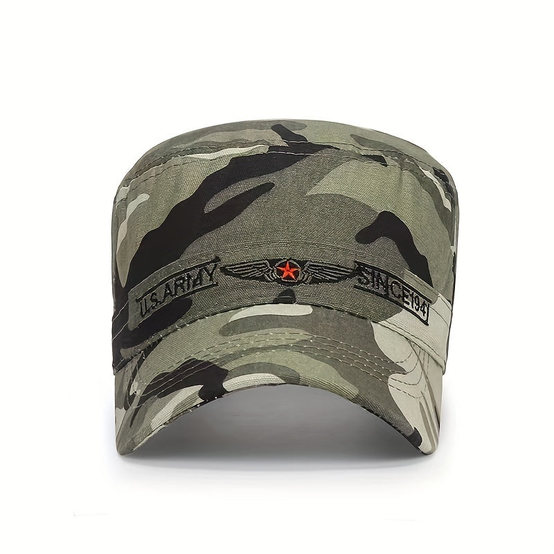 Unisex Camo Outdoor Hat Sunshade Cap