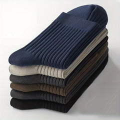 10 Pairs Men's Crew Socks Breathable Comfy Casual Outdoor Unisex Socks