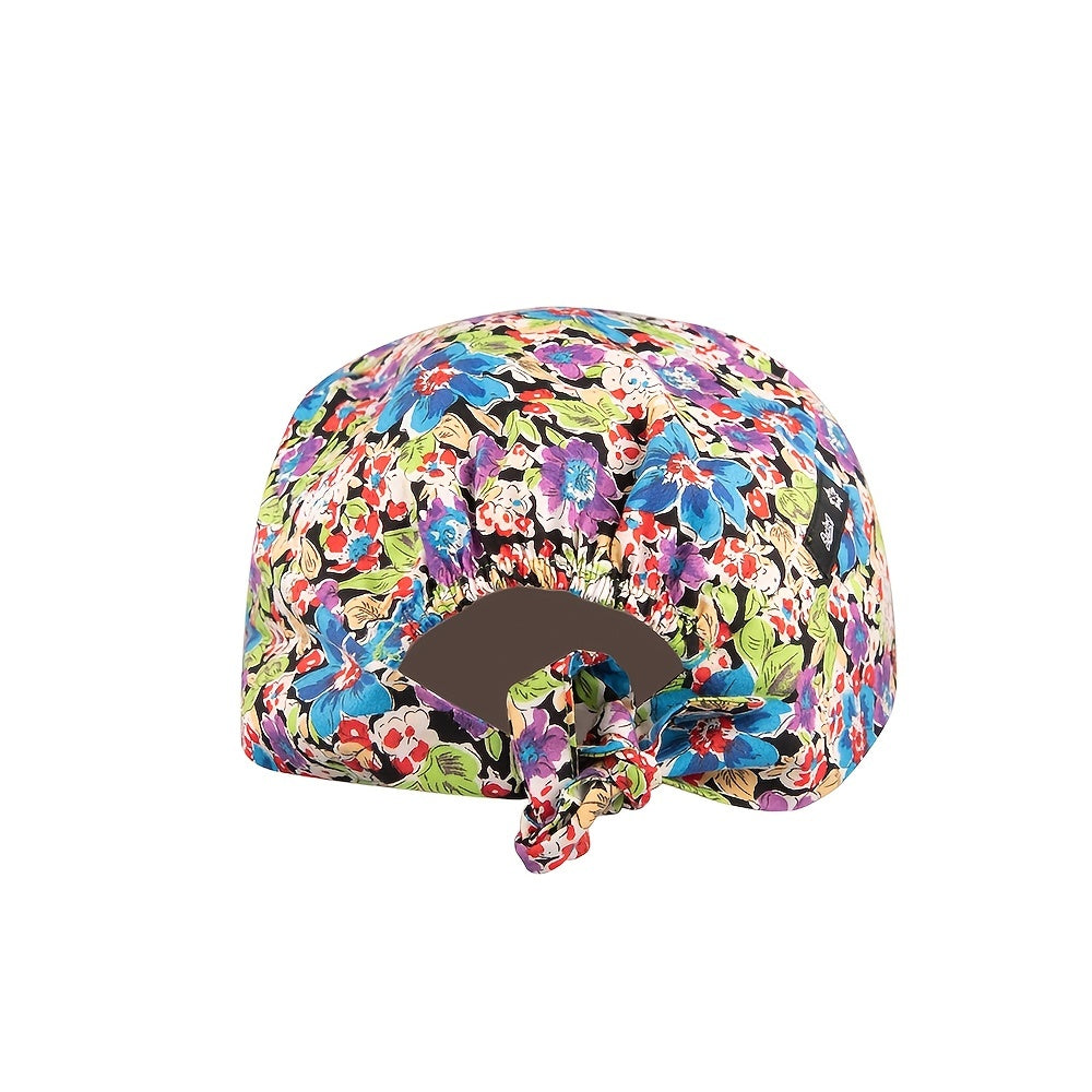 Quick Dry Working Cap Adjustable Sweatband Tie Cotton Hat Unisex