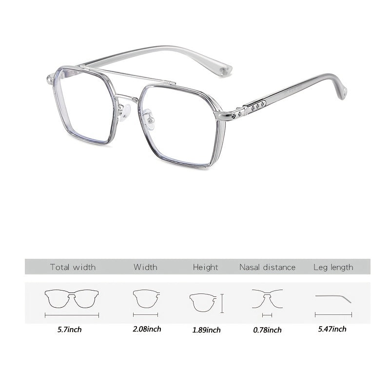 Full Rim Eyeglasses Ray Cut Spectacle Frame Men Women Square