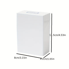 Desktop Flip Top Storage Box for Stationery and Small Items