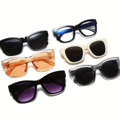 Heart Jelly Square Sunglasses UV400 Sun Shades Glasses