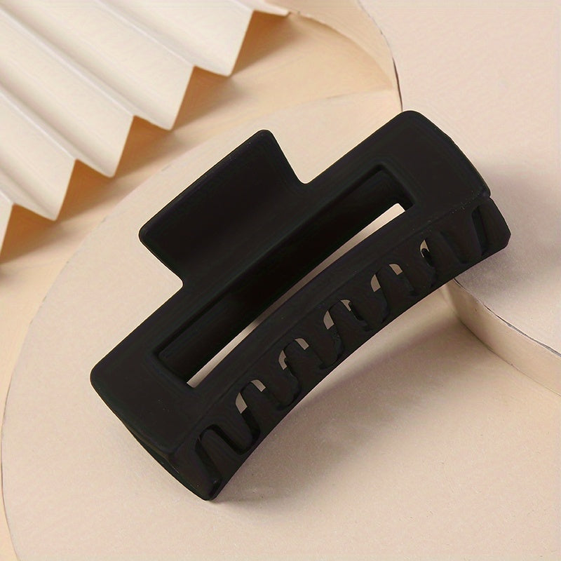 Matte Hair Claw Clips - Set of 3, Non Slip Strong Hold Grip