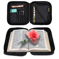 Cartoon Owl Print Bible Bag Handbag
