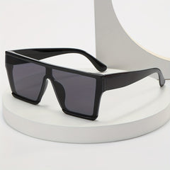 Oversized Square Frame Sunglasses UV400