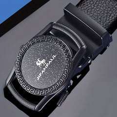 Men's PU Leather Auto Buckle Belt